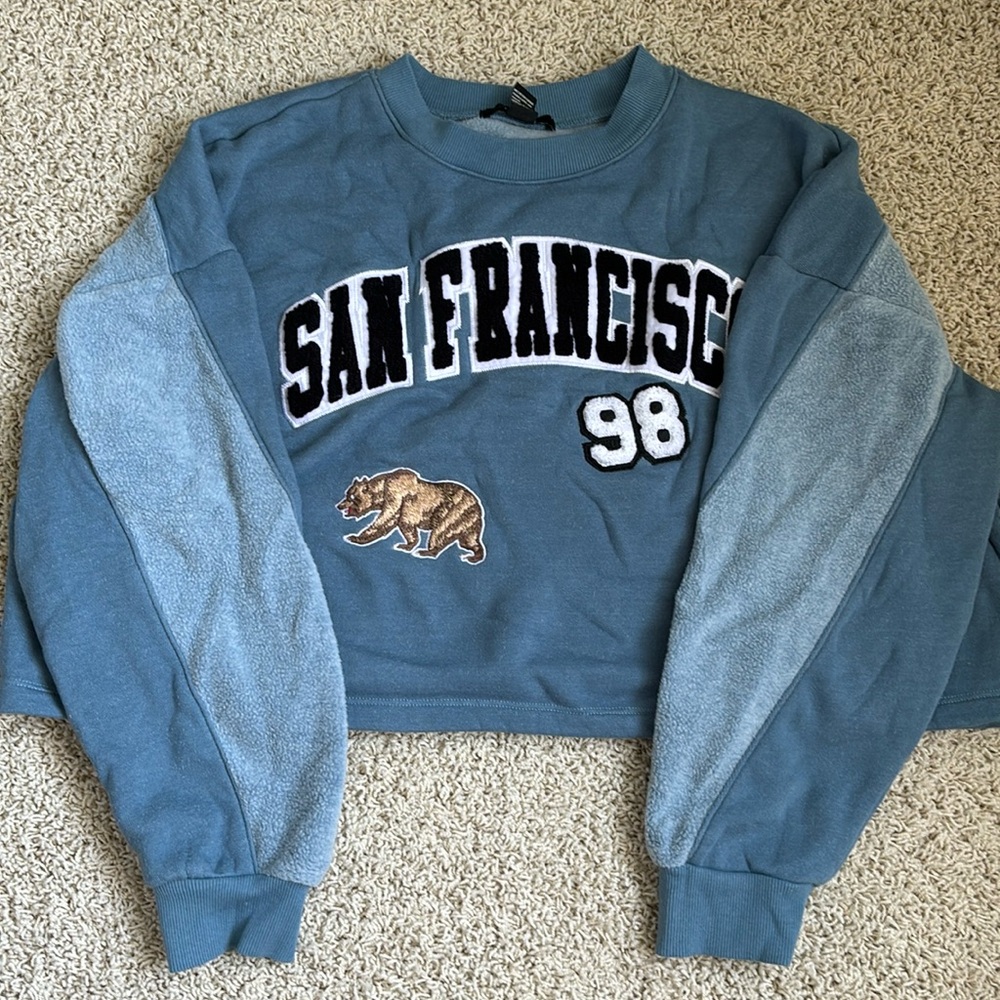 Forever 21 Cropped Hoodie